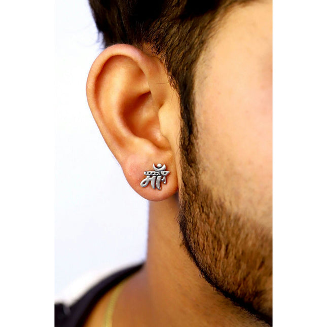 Maa Silver Earring