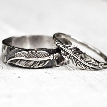 Leaf Couple Ring