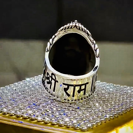 Lord Hanuman Ji Silver Ring