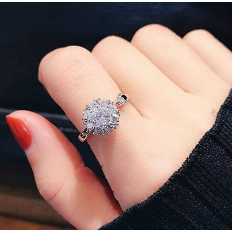 Large Rotating Ring Use Buy Beautiful Crystal Rotating Silver Ring For Beautiful Women ...