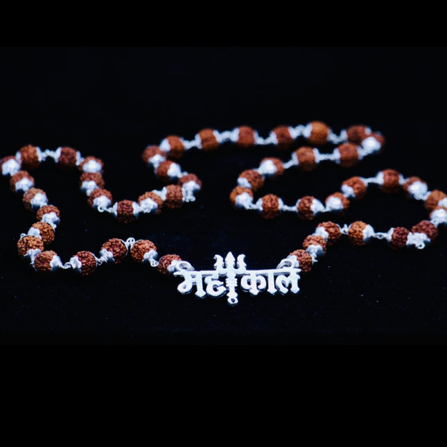 Mahakal Pendent with Orignal Rudraksha Mala