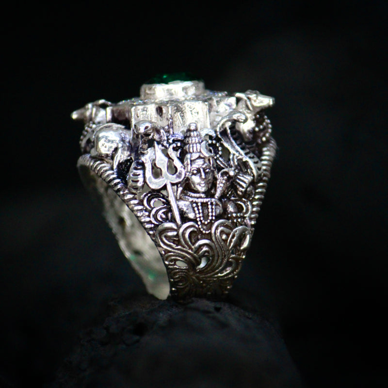 Cohort Band 925 Silver Male Ring (Adjustable) - Valentine's Gift – Zavya