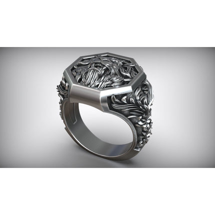 Versace Lion Ring
