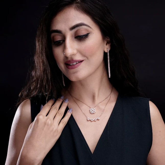 4 in 1 Heart Necklace