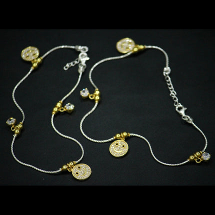 Silver Anklets for Women - Jewellery Design