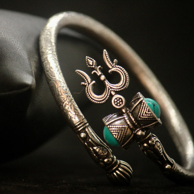 New Trishul Bangle Feroza Stone