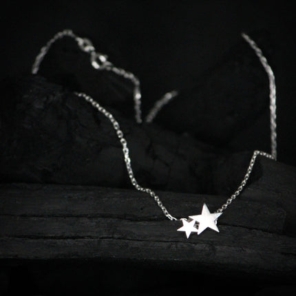 Two Star Pendent Chain