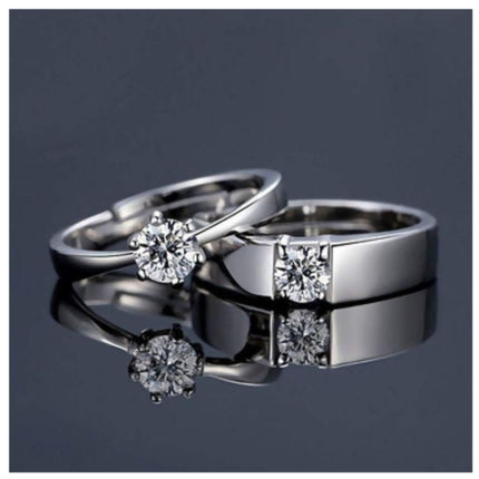 Original Silver Couple Ring