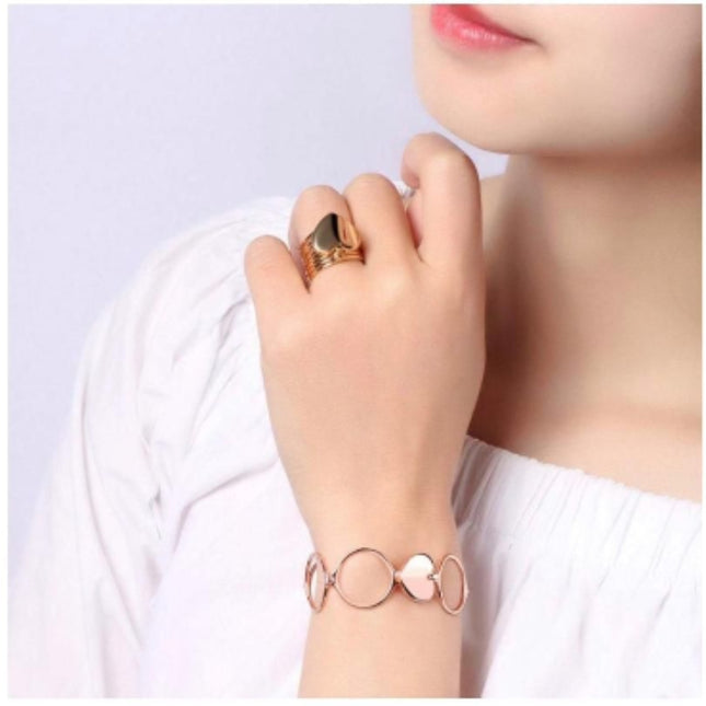 Silver (2 in 1) Ring & Bracelet