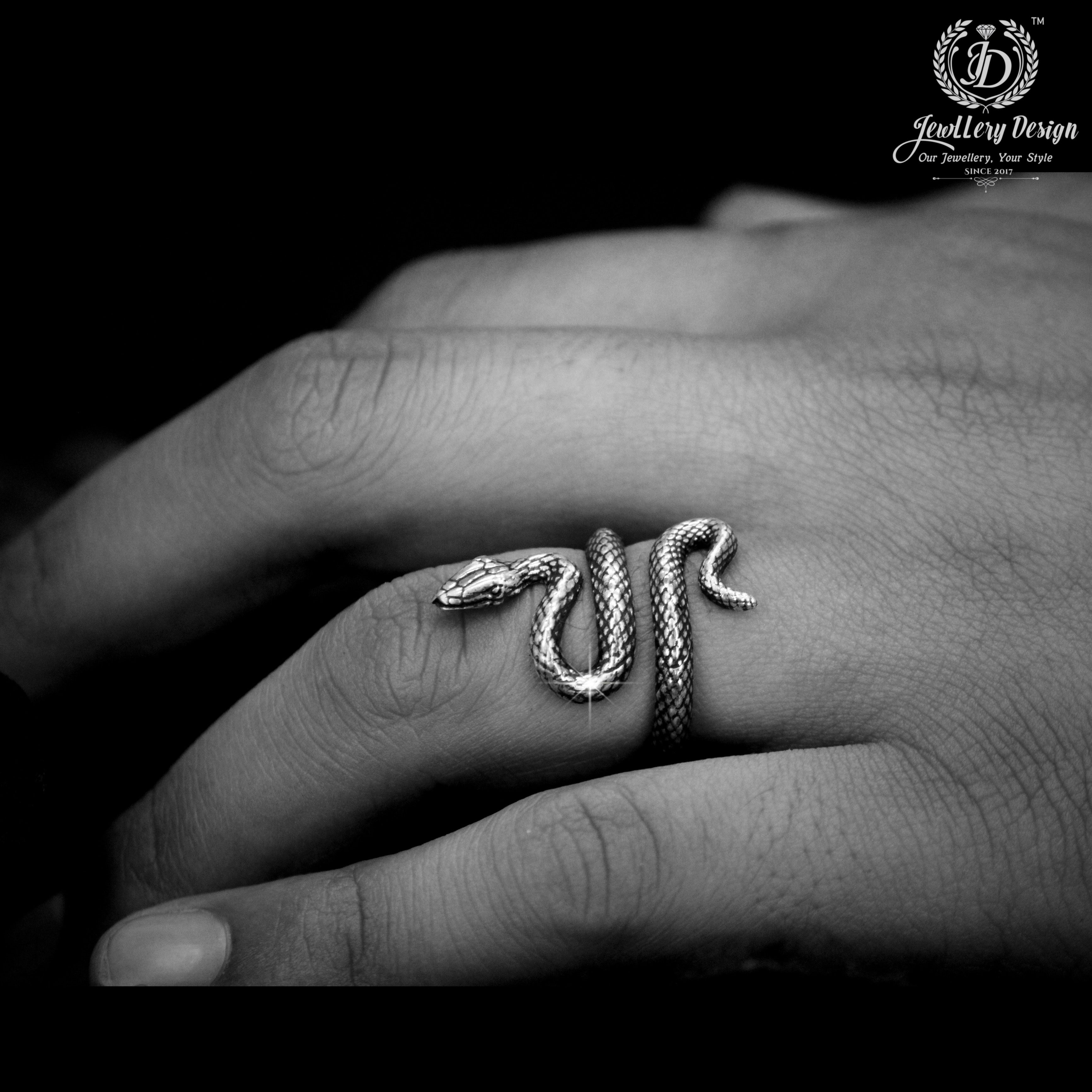 Orignal Silver Snake Ring1